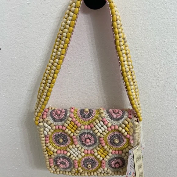 VIRAL Made in India Beaded Bag - Picture 3 of 7